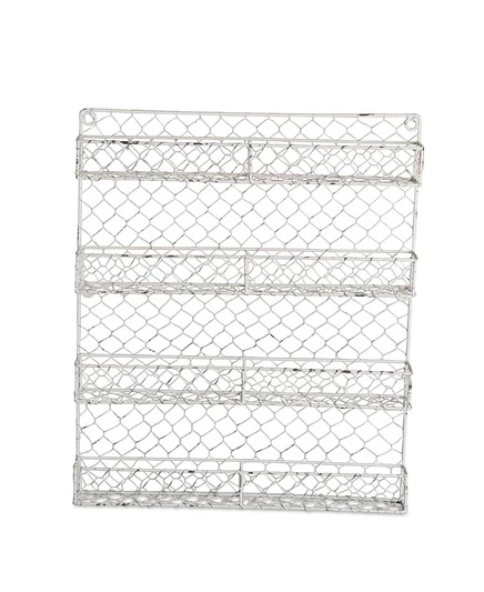 Полка для специй Design Imports, 4 яруса, белая