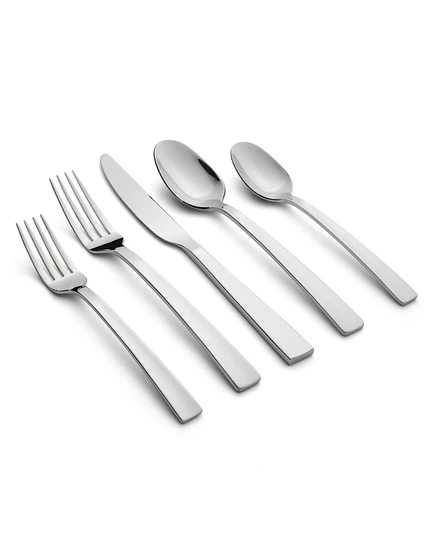 Набор столовых приборов Cambridge Silversmiths Rhyme Mirror из серебра, 20 предметов