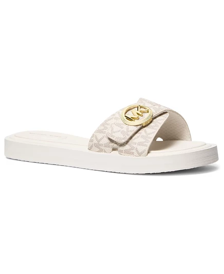 Женские шлепанцы Michael Kors MK Pool, белые