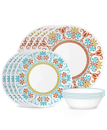 Сервиз Corelle Terracotta Dreams, 12 предметов, цветной