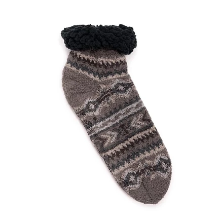 Мужские носки MUK LUKS короткие кабинные, серые
