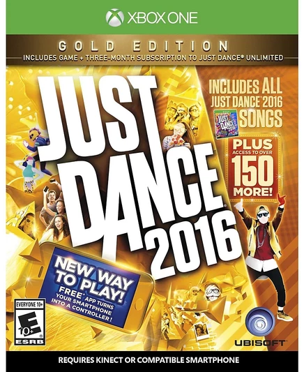 Игра Ubisoft Just Dance 2016 Gold, Xbox One, разноцветная