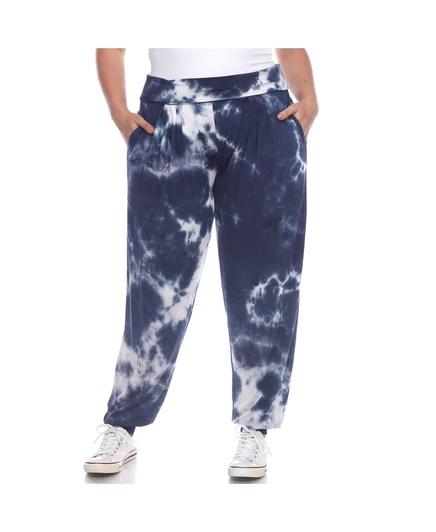 Женские брюки White Mark Plus Size, многоцветные (3)