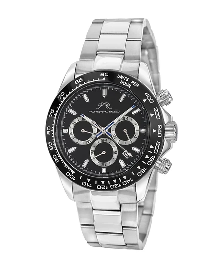 Мужские часы Porsamo Bleu Preston 1032BPRS, серебристые