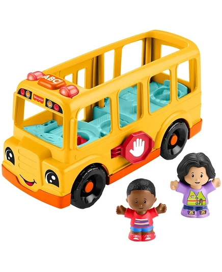 Игрушечный школьный автобус Fisher-Price Little People, музыкальный