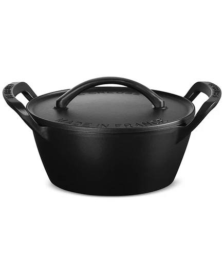 Чугунная кастрюля Le Creuset Alpine Outdoor 4 л, черная