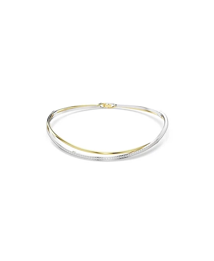 Колье Swarovski Hyperbola Round Cut смешанный металл, белое