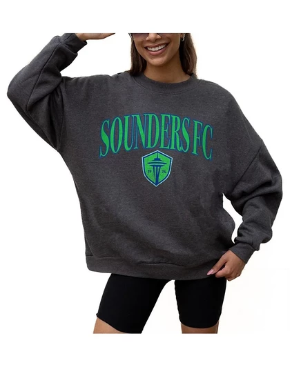 Женский свитшот Gameday Couture Seattle Sounders, графитовый