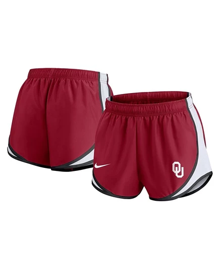 Женские шорты Nike Oklahoma Sooners Tempo Dri‑FIT, красные