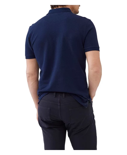 Мужское спортивное поло The Gunn спортивного покроя с коротким рукавом от Rodd & Gunn eclipse blue