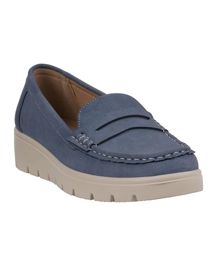Женские лоферы GC Shoes Fallon, рифленые, синие