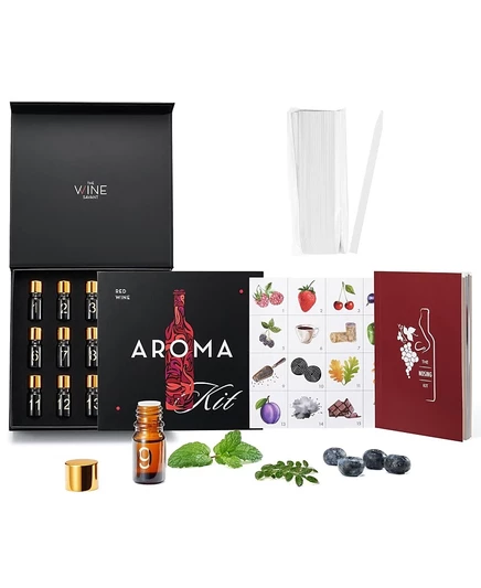 Ароматы The Wine Savant для красного вина, 15 шт., красные