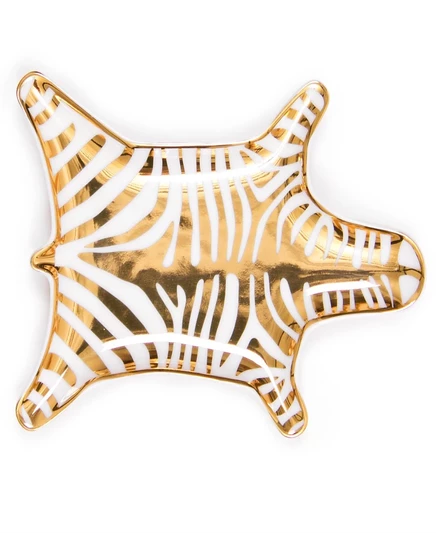 Декоративное блюдо Jonathan Adler Zebra 6.2″, мультицвет