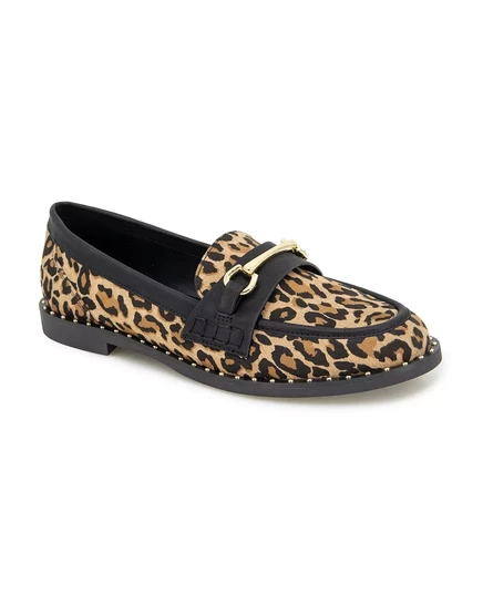  Женские мокасины-слипоны Cadila leopard