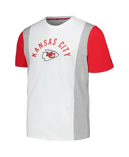 Tommy Hilfiger Мужская белая футболка Tommy Hilfiger Kansas City Chiefs Philip white
