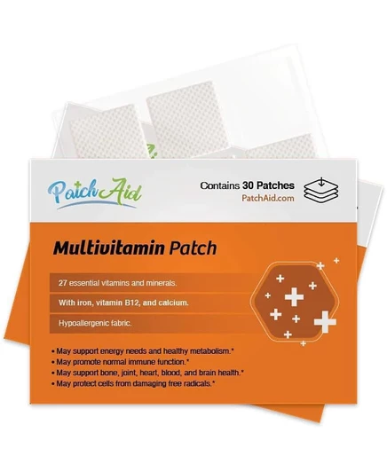 Пластырь PatchAid MultiVitamin Plus, 30 дней, белый