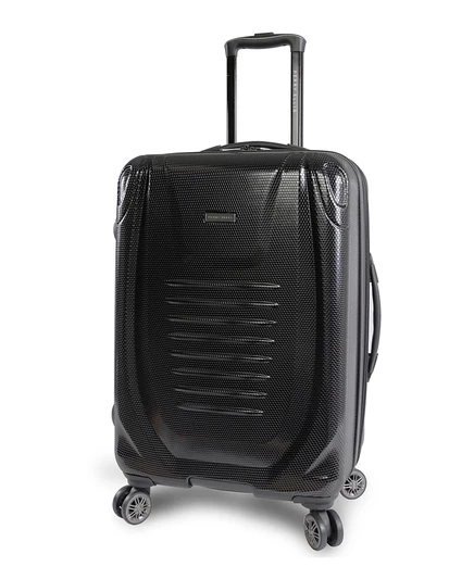 Жесткий чемодан Perry Ellis Bauer 21″, черный