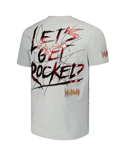 Мужская футболка Freeze Max Heather Gray Def Leppard Let's Get Rocked от Freeze Max heather gray