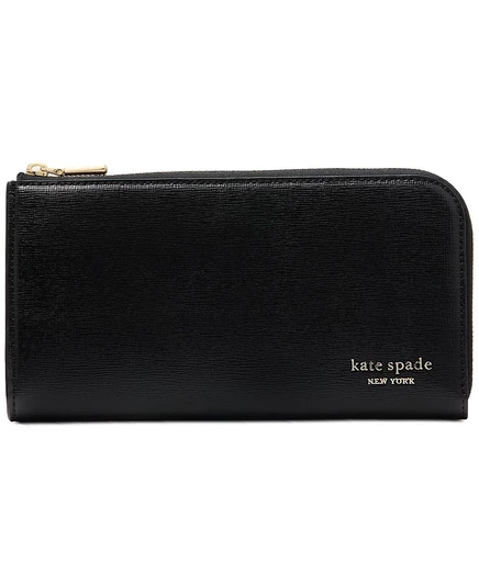 Женский кошелек kate spade new york Devin Saffiano кожаный, черный