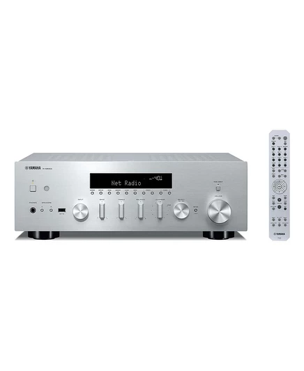 Стереоресивер Yamaha R-N600A Wi‑Fi и Bluetooth, серебристый