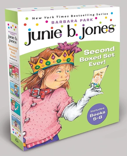 Сборник Junie B. Jones Барбары Парк, 4 книги, мягкая обложка