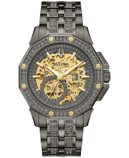 Мужские часы Bulova Octava автомат, 41,7 мм, серые