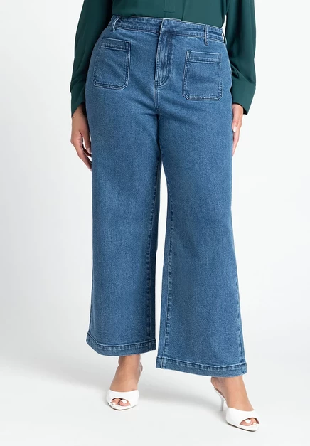 medium wash denim
