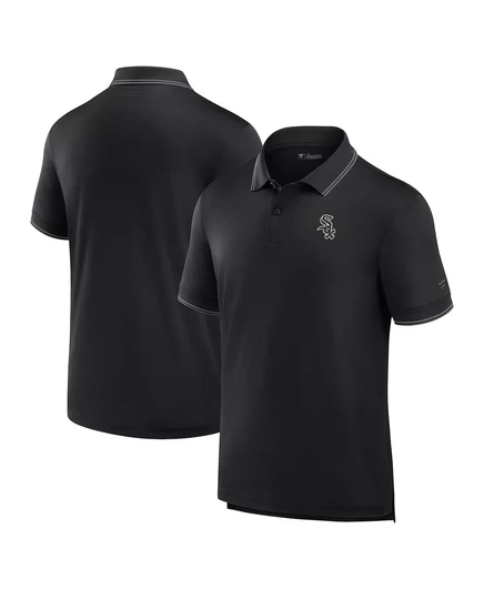 Мужская фирменная черная рубашка поло Fanatics Chicago White Sox в стиле Пике black