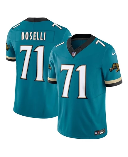 Мужской джерси Nike Tony Boselli Jaguars, бирюзовый