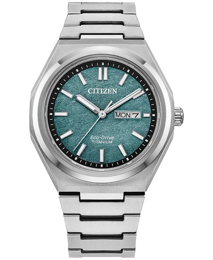 Мужские часы Citizen Zenshin 39 мм Eco-Drive, серебристые