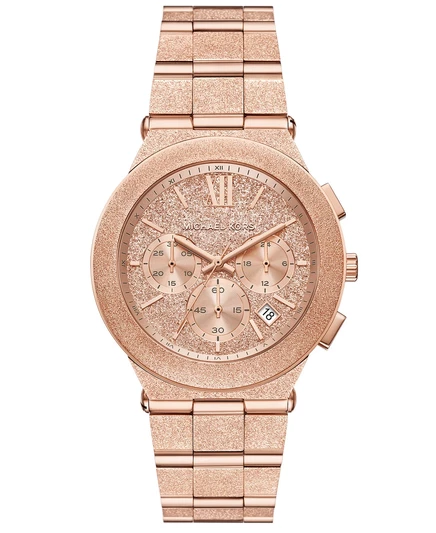 Женские часы Billie Chronograph из нержавеющей стали цвета розового золота, 40 мм