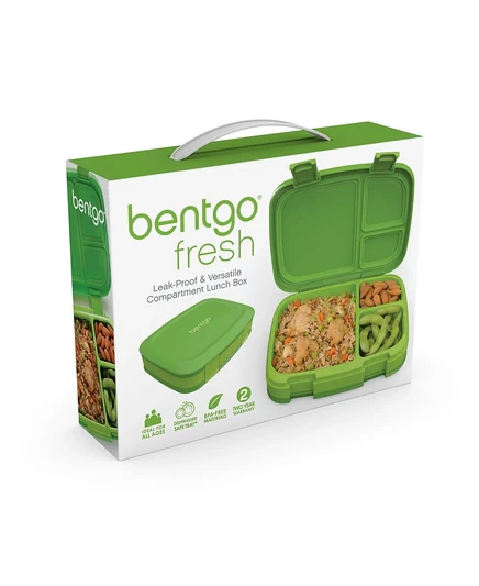 Контейнер для еды Bentgo Fresh герметичный, зеленый