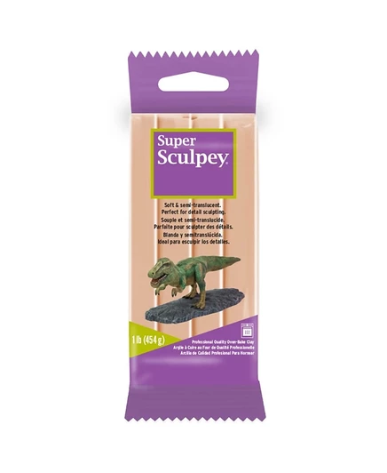 Полимерная глина Super Sculpey Beige, 454 г
