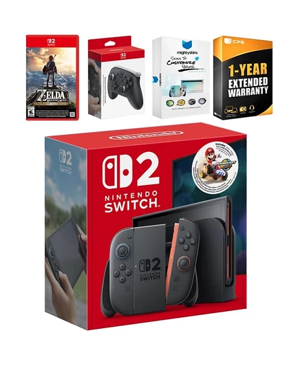 Консоль Nintendo Switch 2 комплект Mario Kart World, серая