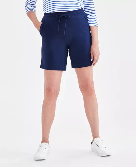  Женские спортивные шорты средней посадки, созданные для Macy's industrial blue
