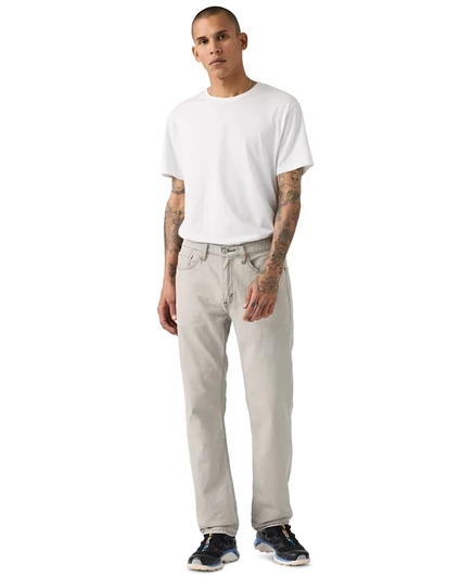 Мужские джинсы Levi's 514 прямого кроя, серые