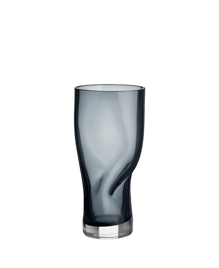 Ваза Orrefors Squeeze, сине-серая