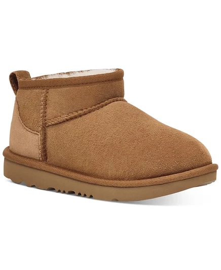 Детские угги UGG Classic Ultra Mini Twinface, коричневые