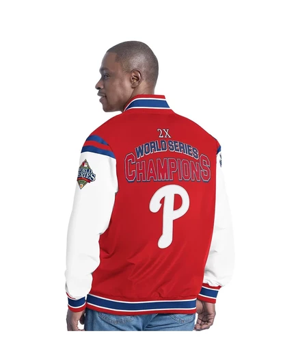 Мужская варсити-куртка G-III Sports Phillies, красная