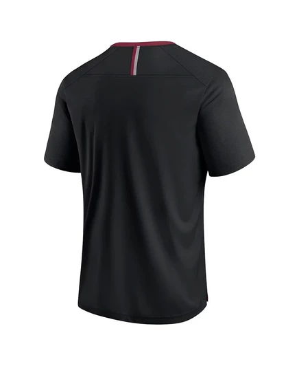 Мужская черная футболка Fanatics South Carolina Gamecocks Defender Fade Slant от Fanatics black