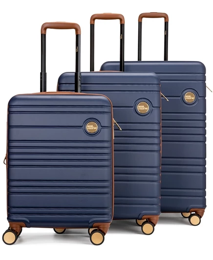 Набор для багажа Miami CarryOn Brickell, состоящий из 3 предметов, с возможностью расширения в стиле ретро-спиннер