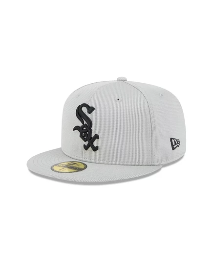 Мужская кепка New Era 59FIFTY Chicago White Sox, серая