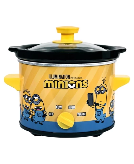 Медленноварка Uncanny Brands Minions 1,9 л, разноцветная