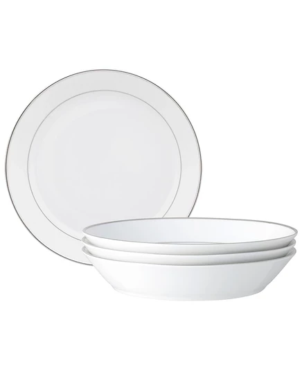 Набор из 4 суповых чаш Noritake Spectrum, 24,8 см, 1,27 л, белые