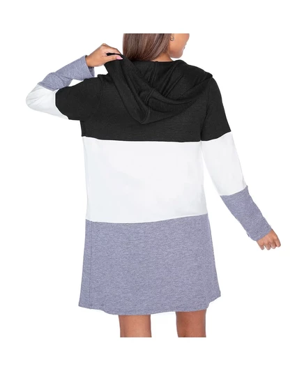 Женский черный кардиган с капюшоном в цветоблоке Kentucky Wildcats от Gameday Couture black