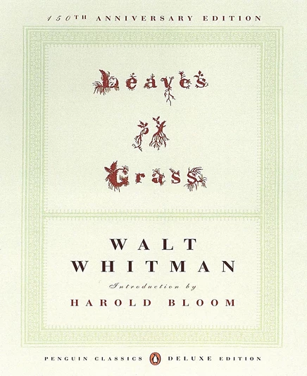 Книга «Листья травы» Уолта Уитмена, Penguin Classics (1855)