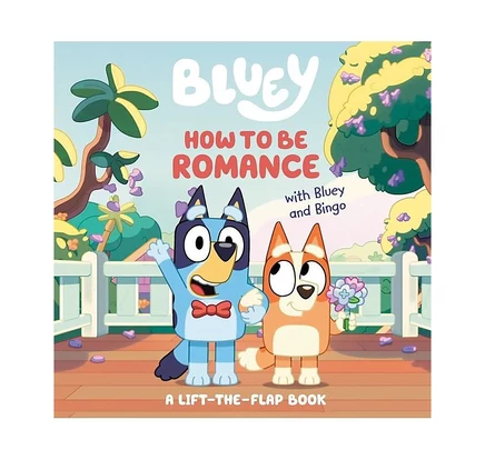 Книга с клапанами «Как любить» — Bluey и Bingo, белая