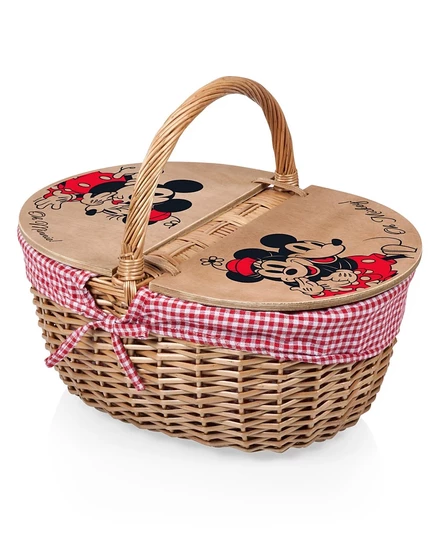 Корзина для пикника picnic time country disney, красная