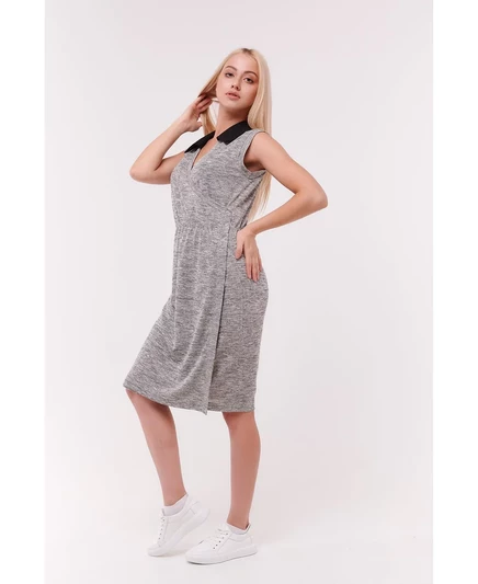 Женское адаптивное платье SPARKIES Celine, серебристое