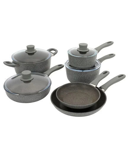 Набор посуды Zwilling Parma Plus, 10 пр., алюминий, серый